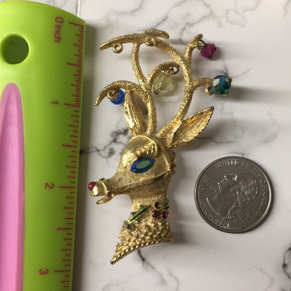 🖤1950s MYLU signed brooch - Picture 13 of 16